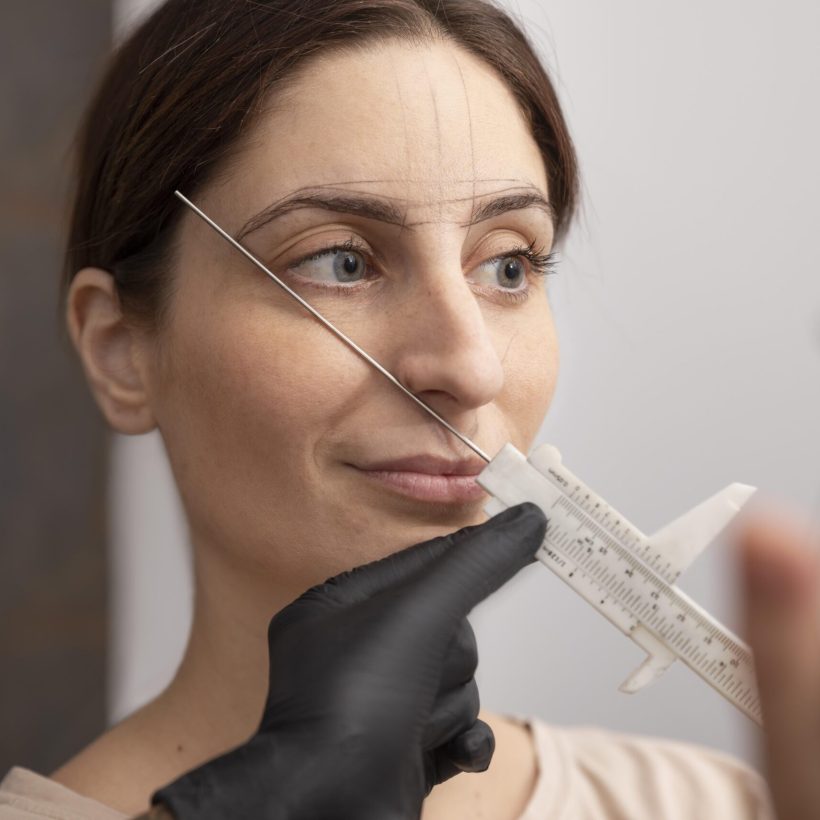 woman-going-through-microblading-procedure